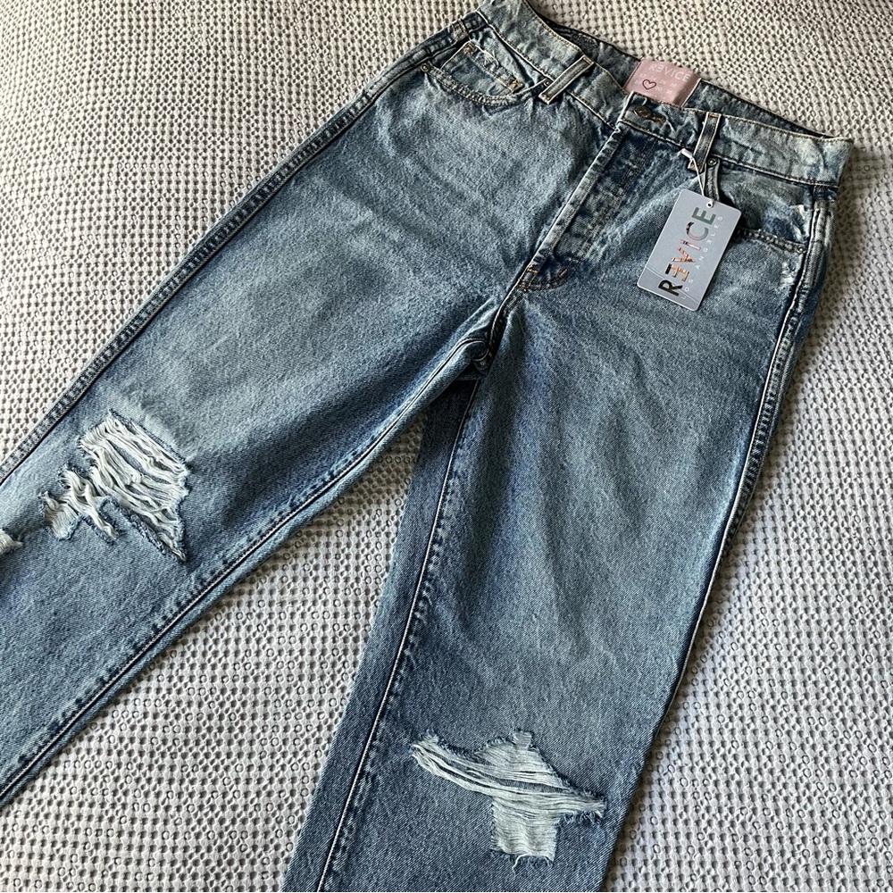 NWOT REVICE Straight Leg Jeans